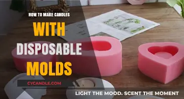 Easy DIY Candle Making: Using Disposable Molds for Perfect Results