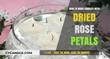 Crafting Romantic Rose Petal Candles: A Step-by-Step DIY Guide