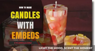 Creative Candle Making: Embedding Techniques for Unique Designs