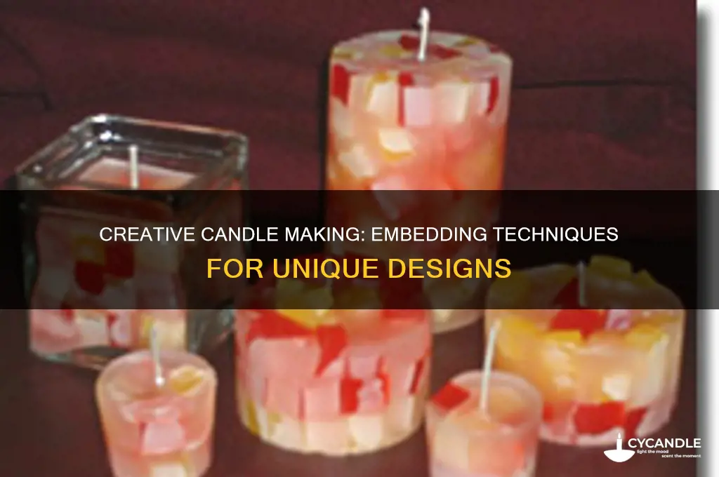 how to make candles with embeds