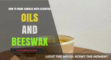 Crafting Aromatic Beeswax Candles with Essential Oils: A DIY Guide