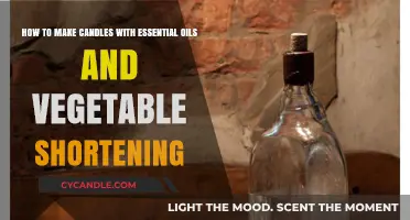 Crafting Aromatic Candles: Essential Oils & Vegetable Shortening Guide