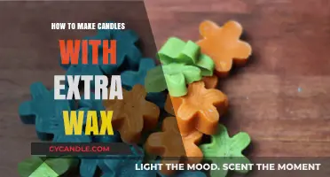 Creative Candle Making: Repurposing Extra Wax for Unique DIY Candles