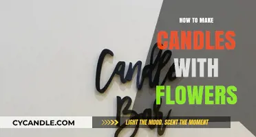 Crafting Floral Candles: A Step-by-Step Guide to Botanical Bliss