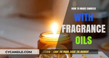 Crafting Scented Candles: A Guide to Using Fragrance Oils