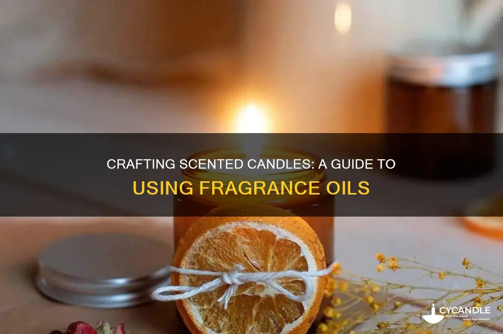 how to make candles with fragrance oils