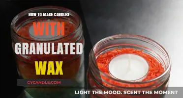 Crafting Candles: A Simple Guide to Using Granulated Wax