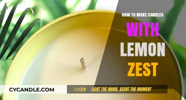 Crafting Citrus Bliss: A Guide to Lemon Zest Candles
