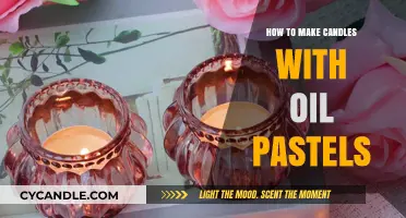 Creative Candle Making: Using Oil Pastels for Unique Designs