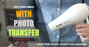 DIY Photo Transfer Candles: Personalize Your Home Decor Easily