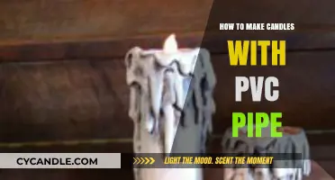 DIY Candle Making: Crafting Candles with PVC Pipe Easily