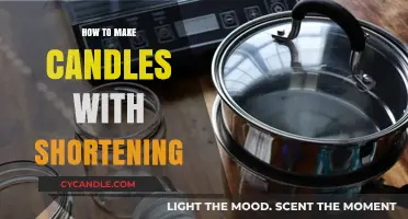 Crafting Homemade Candles: A Simple Shortening-Based DIY Guide
