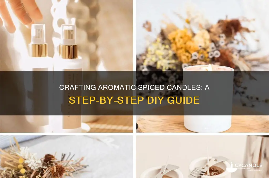 how to make candles with spices