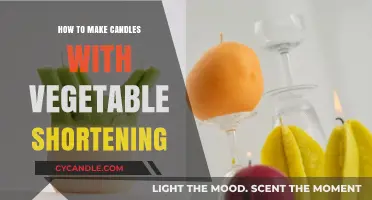 Crafting Eco-Friendly Candles: Using Vegetable Shortening for Sustainable Lighting