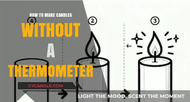 Candle Making Simplified: Crafting Perfect Candles Without a Thermometer