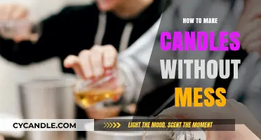 Clean Candle Crafting: Mess-Free Tips for DIY Candle Making