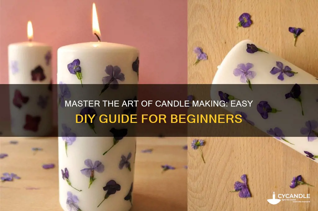 how to make candls