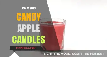 Crafting Sweet Scents: A Guide to Making Candy Apple Candles