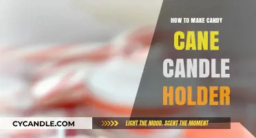 DIY Candy Cane Candle Holder: Festive Crafting Guide for Holiday Decor