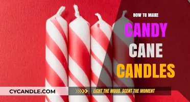 Crafting Festive Candy Cane Candles: A Step-by-Step DIY Guide