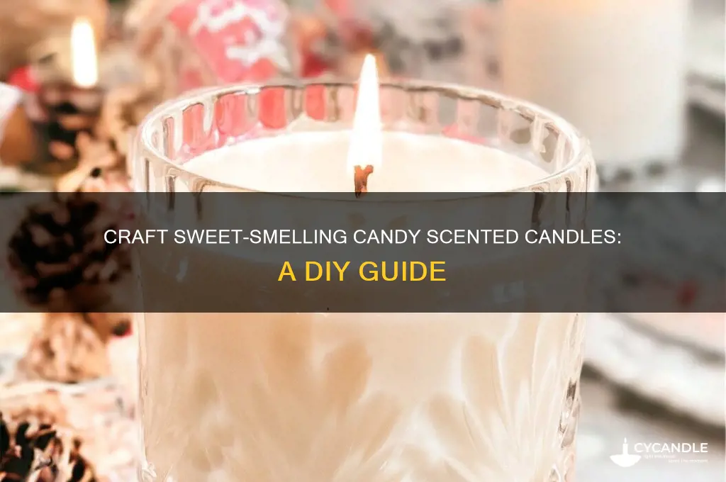 how to make candy scented candles