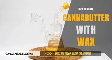 Easy Cannabutter Recipe: Infusing Butter with Wax for Edibles