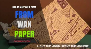 Crafting Capiz Paper: A Simple Guide Using Wax Paper