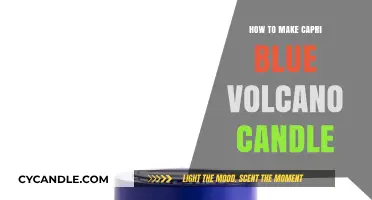 Crafting the Perfect Capri Blue Volcano Scented Candle at Home
