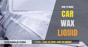 DIY Car Wax Liquid: Simple Steps for a Glossy Finish