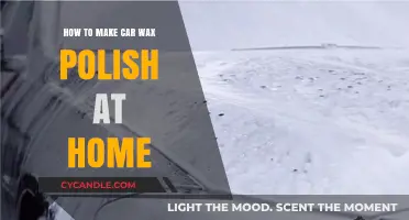 DIY Car Wax Polish: Simple Homemade Recipe for a Shiny Finish