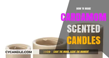 Crafting Warmth: DIY Cardamom Scented Candles for Cozy Ambiance