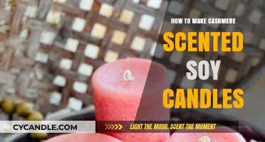 Craft Luxurious Cashmere Scented Soy Candles: A DIY Guide