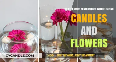 Elegant DIY Centerpieces: Floating Candles and Flowers Made Easy