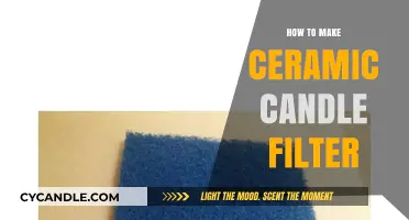 Crafting Ceramic Candle Filters: A Step-by-Step DIY Guide