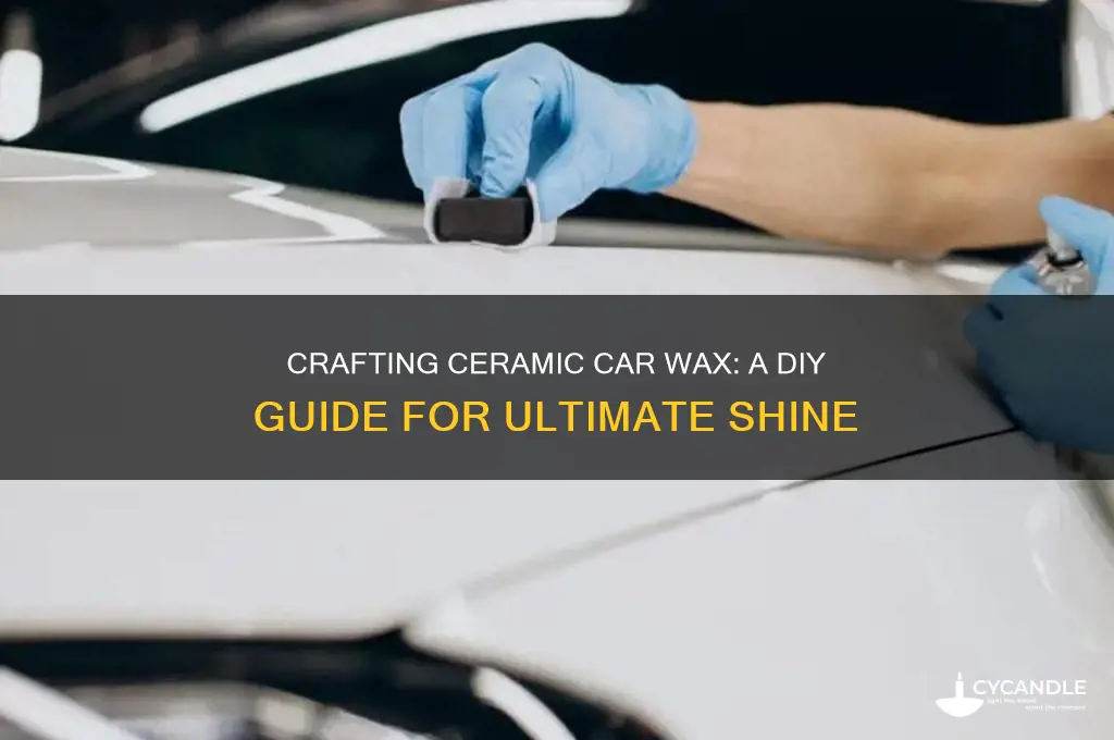how to make ceramic car wax