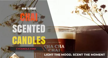 Crafting Warmth: A Guide to Making Chai Scented Candles