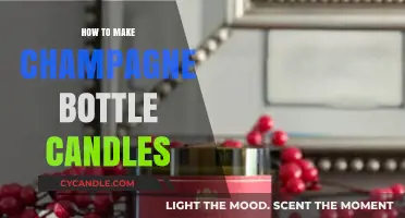 Crafting Champagne Bottle Candles: A DIY Guide to Upcycled Elegance