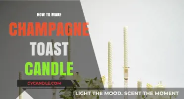 Crafting a Sparkling Champagne Toast Scented Candle: DIY Guide