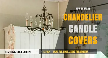 Crafting Elegant Chandelier Candle Covers: A Step-by-Step DIY Guide