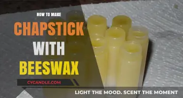 DIY Beeswax Chapstick: Simple Homemade Lip Balm Recipe Guide