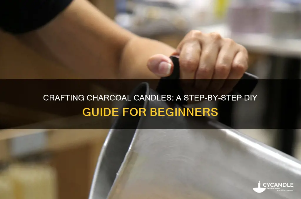 how to make charcoal candle