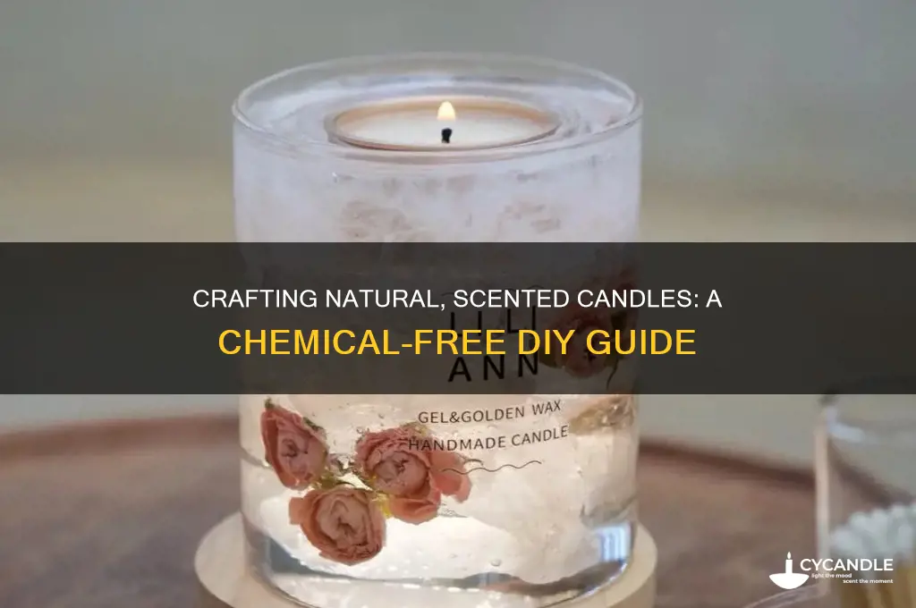 how to make chemical free candles with scent