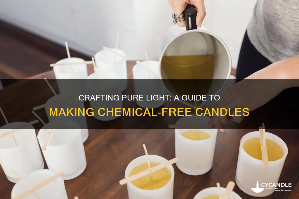 how to make chemical free candles