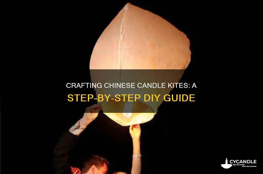 how to make chinese candle kite