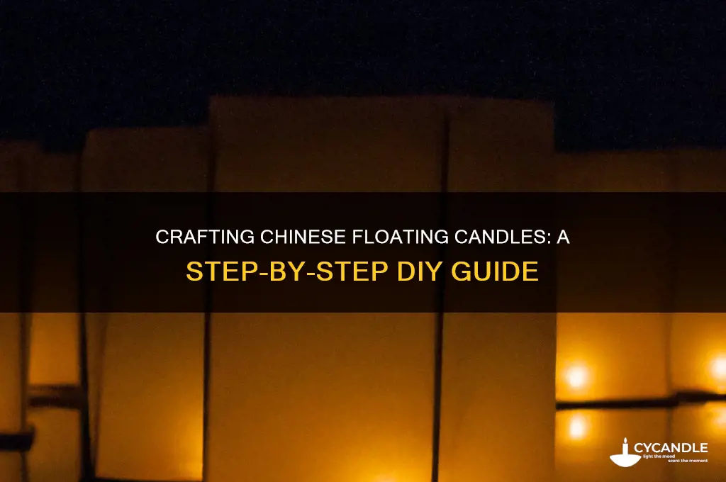 how to make chinese floating candles