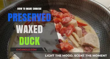 Mastering Chinese Preserved Waxed Duck: A Step-by-Step Recipe Guide