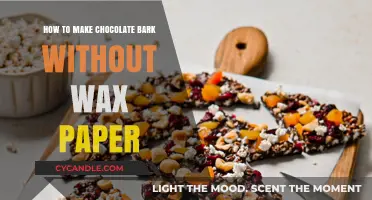 Easy Chocolate Bark Recipe: No Wax Paper Needed, Simple Steps