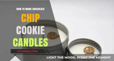 Crafting Chocolate Chip Cookie Scented Candles: A Sweet DIY Guide