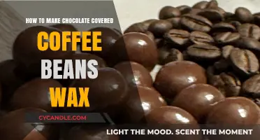 Crafting Chocolate-Covered Coffee Beans with Wax: A Sweet DIY Guide