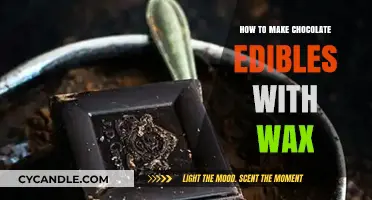 Crafting Delicious Chocolate Edibles: A Simple Wax Infusion Guide